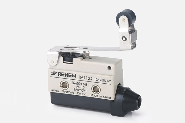 {RL7124單方向動作滾輪杠桿型 width=